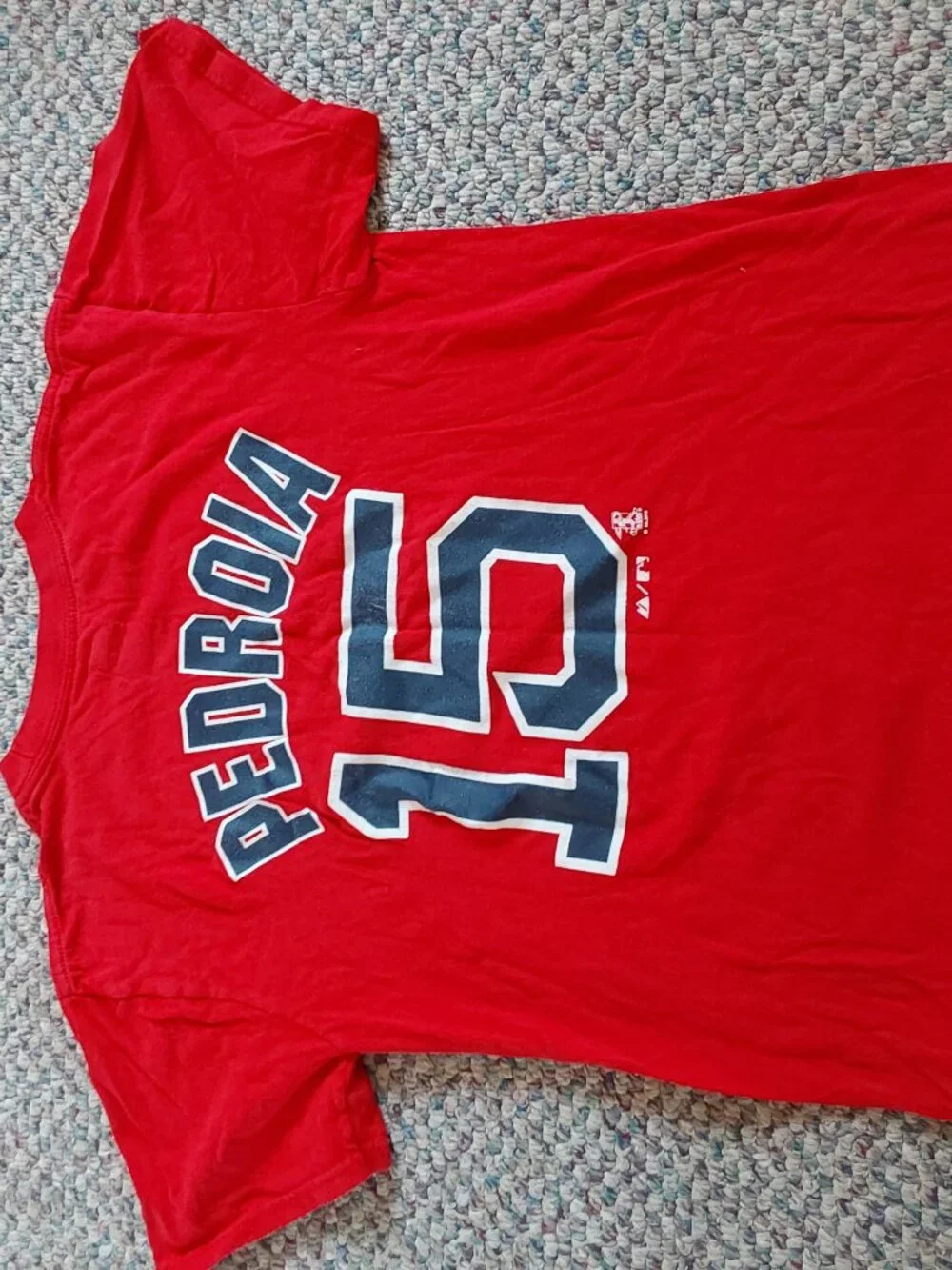 Red Sox Pedroia 15 Youth T-shirt